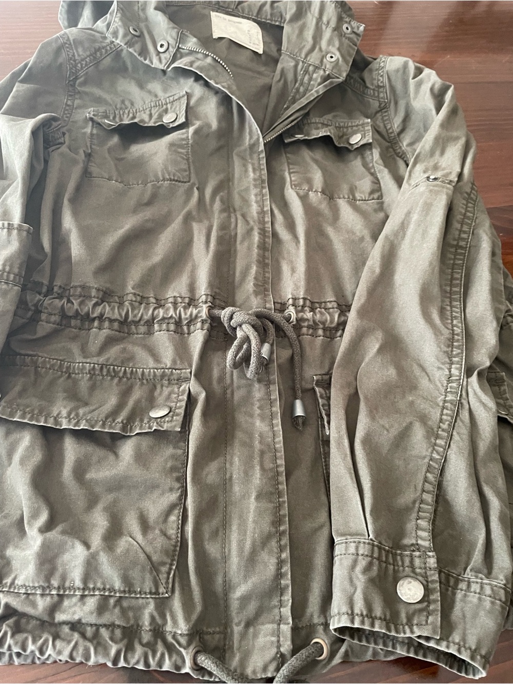 Woman’s Small Dark Olive Green Field Utility Jacket